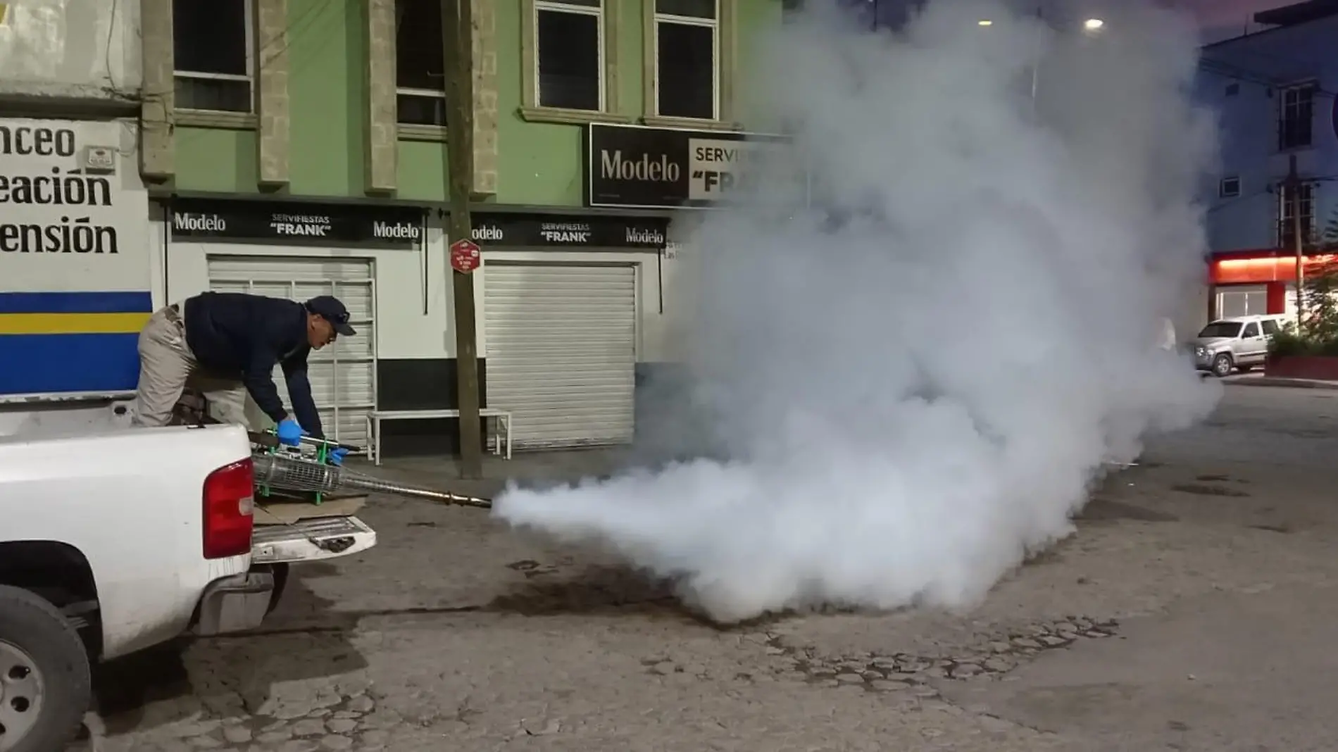 Nebulización en Jiquilpan